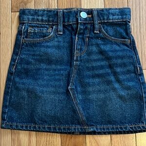 Old Navy Kids Denim Skirt - Dark Blue